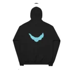 Black Yeezy Gap Balenciaga Dove Green Logo Hoodie