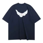 Kanye GAP Dove Of Peace Half Sleeve T-Shirt