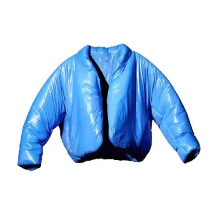 Yeezy Gap Balenciaga Blue Round Jacket